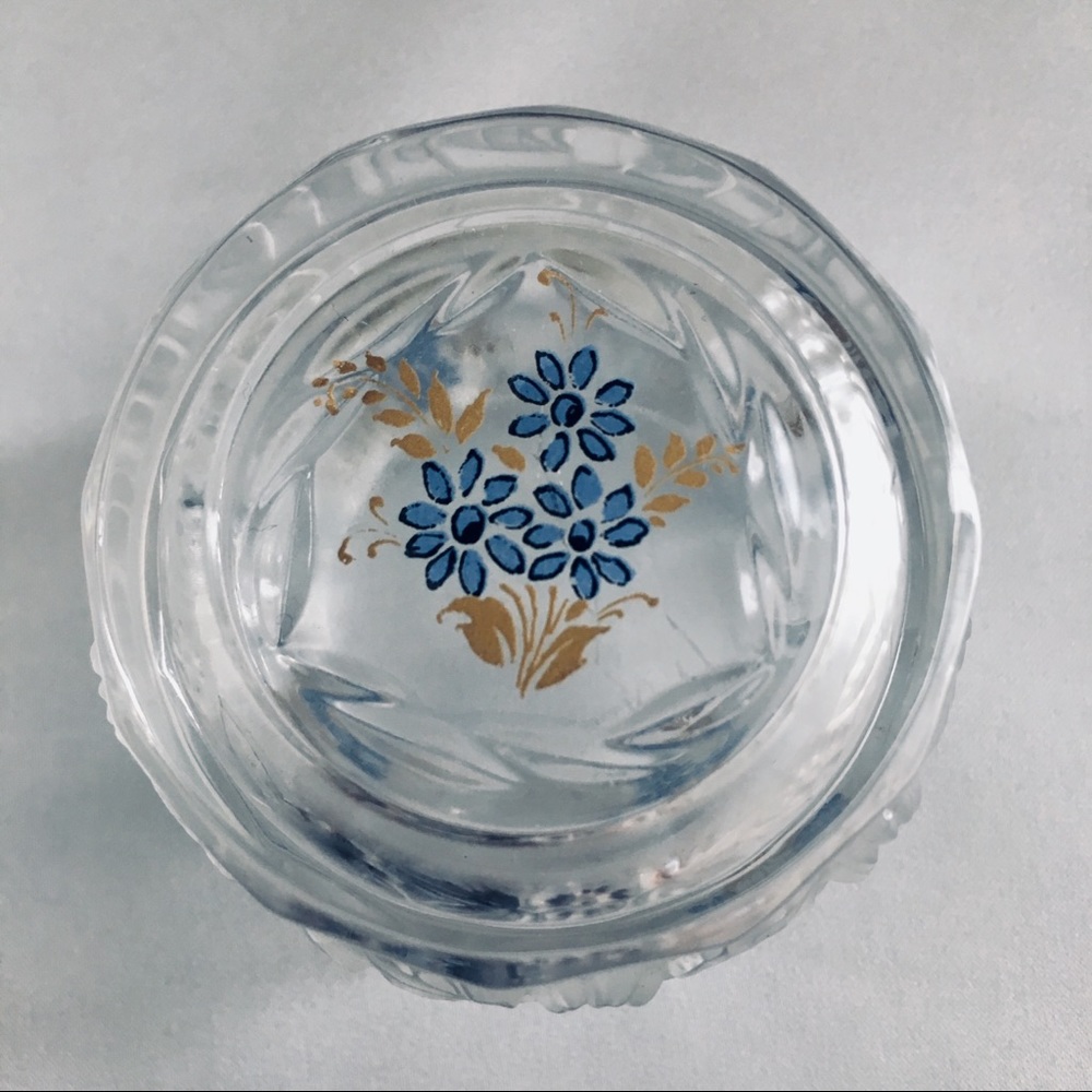 Venetian Crystal Hand Painted Box - NWOT - Picture 4 of 6